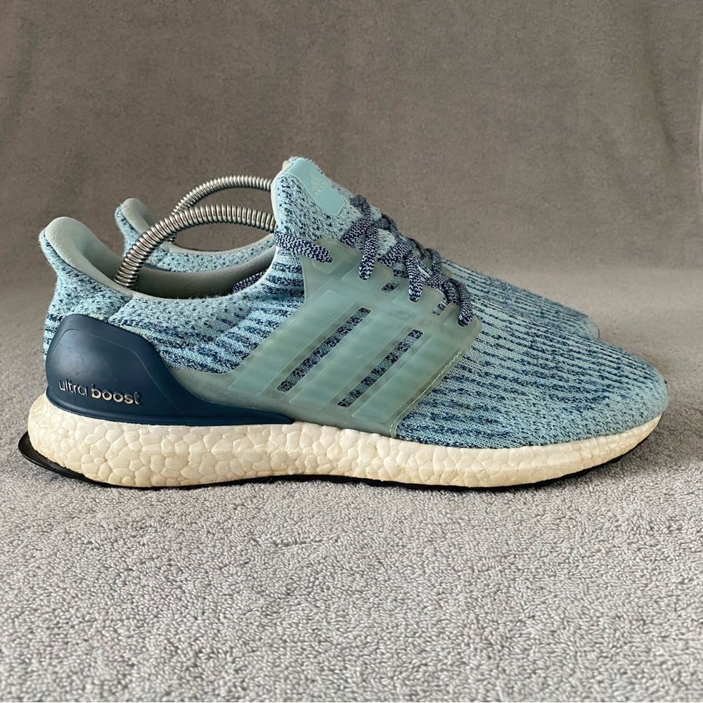 Adidas Shoes Womens 10 Icy Blue UltraBoost 3.0 Running Athletic Sneakers S82055